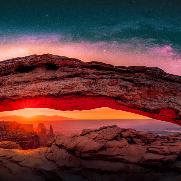 Mesa Arch Timeblend